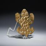 Paracas, Perú Goud Applicatie in de vorm van een kikker voor