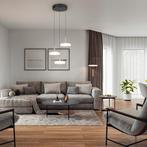 Vloerlamp - Dimbaar - 1-lichts - Chroom, Huis en Inrichting, Lampen | Vloerlampen, Ophalen of Verzenden, Nieuw, Metaal, 100 tot 150 cm