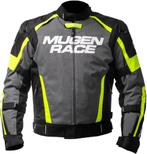 MUGENRACE Romano Donkergrijs Zwart Fluo Gele Waterdichte, Nieuw met kaartje, Jas | textiel, MUGENRACE, Heren