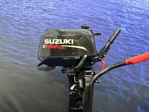 Suzuki 6 pk buitenboordmotor, Watersport en Boten, Buiten- en Binnenboordmotoren, Buitenboordmotor, 5 tot 10 pk, Viertaktmotor