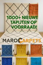 Handgemaakte Marokkaanse tapijten. Vele kleuren en maten, Handgeweven, Ambachtelijk, Uniek  Authentiek Marokkaans, Nieuw, Rechthoekig