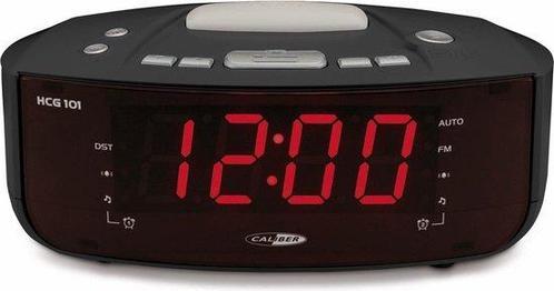 Caliber HCG101 - Wekkerradio Wake Up Light - Zwart, Witgoed en Apparatuur, Wekkers, Verzenden