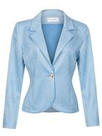 Blazer Simone Lichtblauw, jasje blazer blauw, Kleding | Dames, Nieuw, Verzenden