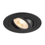 SLV NEW TRIA inbouw spot rond 75mm GU10 kantelbaar en, Huis en Inrichting, Lampen | Plafondlampen, Verzenden, Nieuw, Trendy verlichting