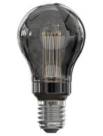 Calex LED Glasfiber E27 3.5W 40lm 2000K Titanium Dimbaar A60, Ophalen of Verzenden, Nieuw