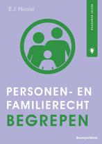 Personen- en Familierecht begrepen / Recht begrepen, Verzenden, Zo goed als nieuw, E.J. Nicolai