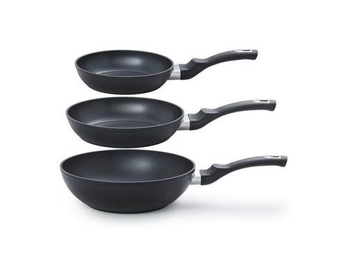 Magnani Pannenset - 3-delig - 20 en 24 cm koekenpan en 28 cm, Huis en Inrichting, Keuken | Potten en Pannen, Nieuw, Verzenden