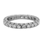 Eeuwigheidsring - 18 karaat Witgoud Diamant (Natuurlijk) -