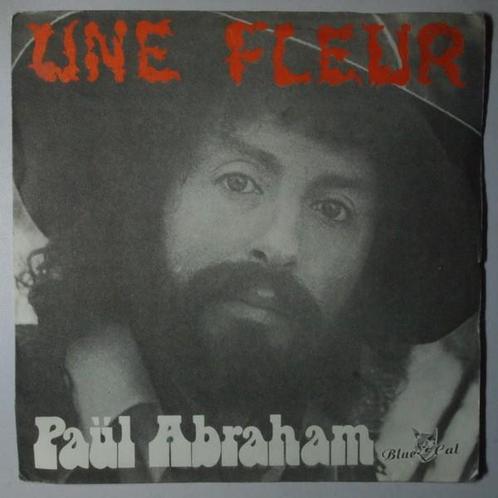 Paul Abraham - Une fleur - Single, Cd's en Dvd's, Vinyl Singles, Single, Gebruikt, 7 inch, Pop