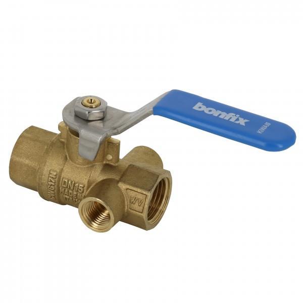 Bonfix kogelstopkraan 1 bi x 1 bi, Doe-het-zelf en Verbouw, Sanitair, Ophalen of Verzenden