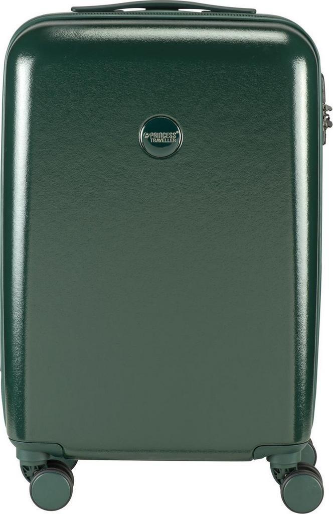 Princess Traveller Harlem - Handbaggage Koffer - Groen - S -, Sieraden, Tassen en Uiterlijk, Koffers, Verzenden