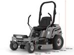 DELEKS® ZTR Hydrost. Zitmaaier Grasmaaier 127 cm 2-Cyl. 25PK, DELEKS, Nieuw, 120 cm of meer, Verzenden
