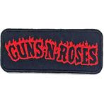 Guns N' Roses - Flames - patch officiële merchandise, Ophalen of Verzenden, Nieuw, Kleding