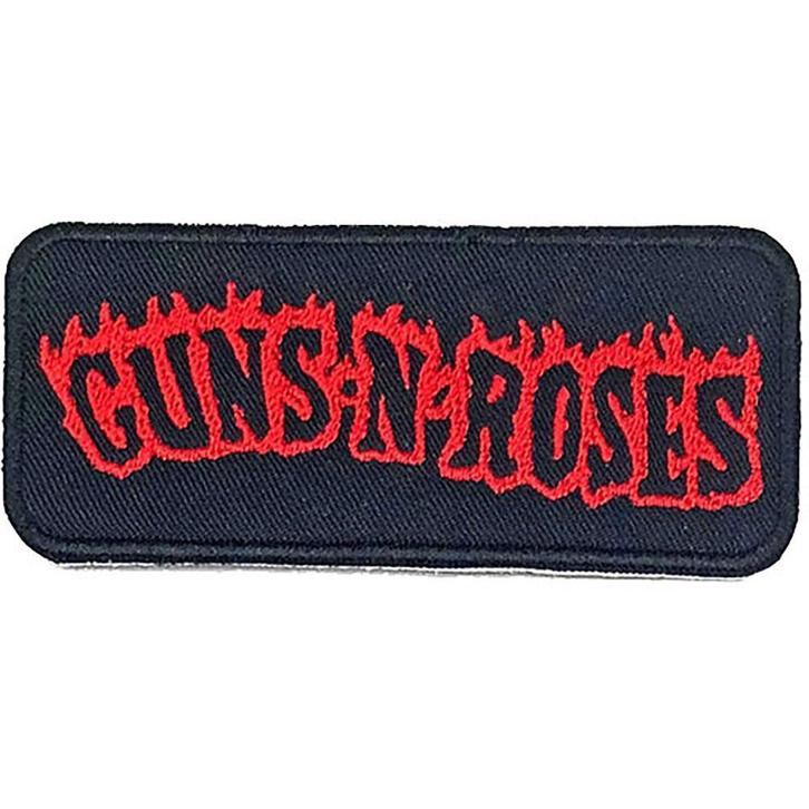 Guns N Roses - Flames - patch officiële merchandise, Verzamelen, Muziek, Artiesten en Beroemdheden, Kleding, Nieuw, Ophalen of Verzenden