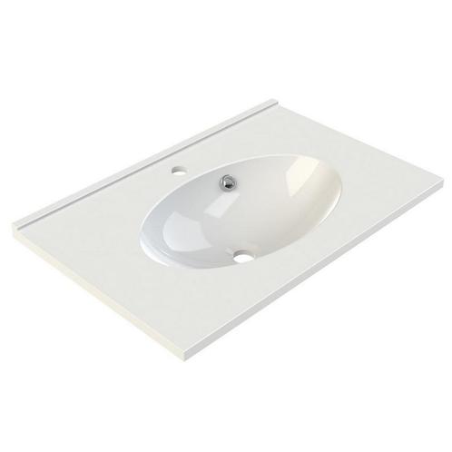 Wastafel Allibert Cup 70,2x2x46,2 cm Wit, Doe-het-zelf en Verbouw, Sanitair, Overige typen, Nieuw, Ophalen of Verzenden
