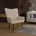 Oorfauteuil / Relaxfauteuil Odense - Beige - Corduroy Stof, Huis en Inrichting, Fauteuils, Verzenden, Nieuw