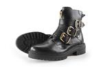 Nelson Biker boots in maat 39 Zwart | 10% extra korting, Verzenden, Zwart, Overige typen, Zo goed als nieuw