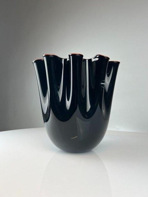 Murano.com - Carlo Nason - Vaas - Fazzoletto - Muranoglas -, Antiek en Kunst, Antiek | Glas en Kristal