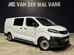 Opel Vivaro 2.0CDTI 145pk L3H1 Dubbele Cabine Euro6 Airco |, Stof, Gebruikt, Wit, Dealer onderhouden