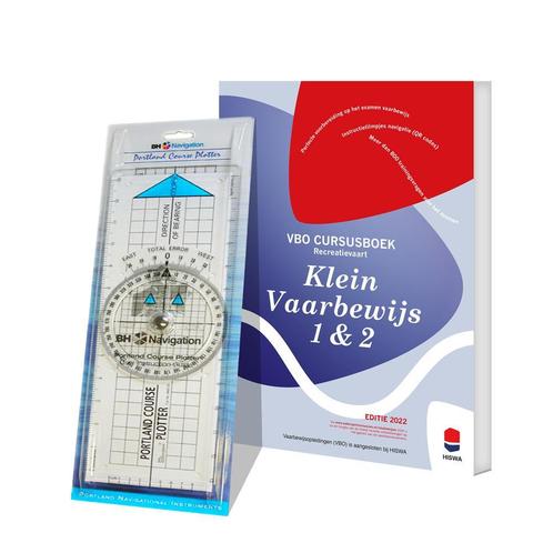 Cursusboek Klein Vaarbewijs 1 & 2 met Portland Plotter, Boeken, Studieboeken en Cursussen, Nieuw, Overige niveaus, Verzenden