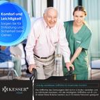KESSER - Lichtgewicht Rollator - Dubbel Opvouwbaar - Zwart, Verzenden, Nieuw