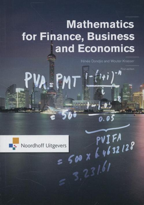 Mathematics for finance, business and economics, Boeken, Wetenschap, Gelezen, Verzenden