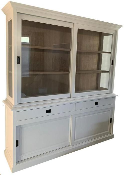 Buffetkast wit Deventer 200cm eiken interieur, Huis en Inrichting, Kasten | Buffetkasten, Ophalen of Verzenden