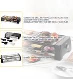 DOMO DO9190G Gourmetset - Raclette - Steengrill - 8 personen, Verzenden, Zo goed als nieuw