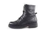 Poelman Veterboots in maat 39 Zwart | 10% extra korting, Kleding | Dames, Schoenen, Poelman, Verzenden, Zwart, Overige typen