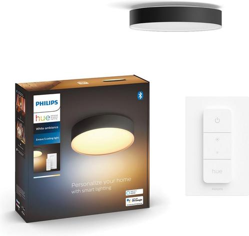 Philips Hue Enrave plafondlamp - warm tot koelwit licht - zw, Verzamelen, Overige Verzamelen, Verzenden