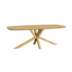 *WOONWINKEL* Tower Living Crotone Ovale Eettafel Acaciahout, Verzenden, Nieuw