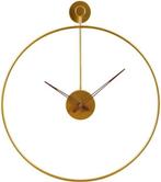 Zeckhome Golden Vérité – Grote Design Wandklok 60×70 cm – Go, Huis en Inrichting, Woonaccessoires | Klokken, Verzenden, Nieuw