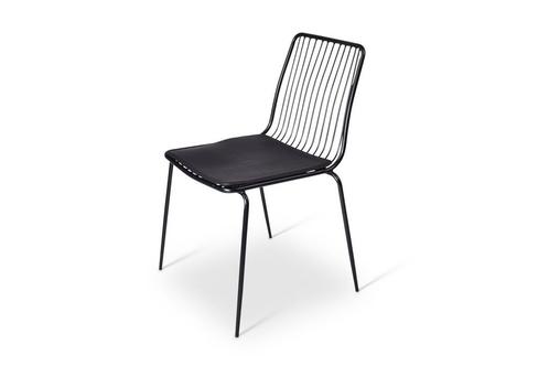 Stapelstoel | Paxi - Zwart, Huis en Inrichting, Stoelen, Nieuw, Kunststof, Ophalen of Verzenden