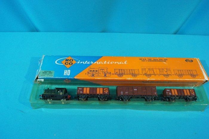 Roco H0 - 4028 - Treinset (1) - Sik met 3 wagons set 1978 -, Hobby en Vrije tijd, Modeltreinen | H0