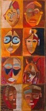 Christian Jodin (1970) - Masques Africains, Antiek en Kunst