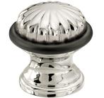 Deurstopper Nouveau glans nikkel, Nieuw