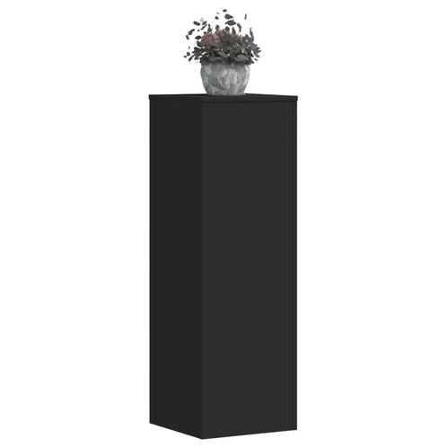 vidaXL Plantenstandaards 2 st 33x33x100 cm bewerkt hout, Tuin en Terras, Overige Tuin en Terras, Nieuw, Verzenden