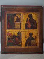 Icoon - Johannes de Doper, Moeder Gods, Nikolaas de
