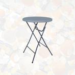 2dekans | BRASQ Statafel Grijs ø80 x 110 cm - Bartafel -, Ophalen of Verzenden, Zo goed als nieuw