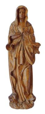 Hans Leinberger Umkreis - sculptuur, Madonna spätgotisch, Antiek en Kunst