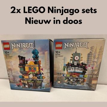 2x LEGO Ninjago sets – Nieuw in doos - Gratis verzending beschikbaar voor biedingen