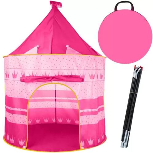 Kruzzel Koninklijke Tent voor Kinderen - Opvouwbaar en Ve..., Caravans en Kamperen, Tenten, Nieuw, Ophalen of Verzenden