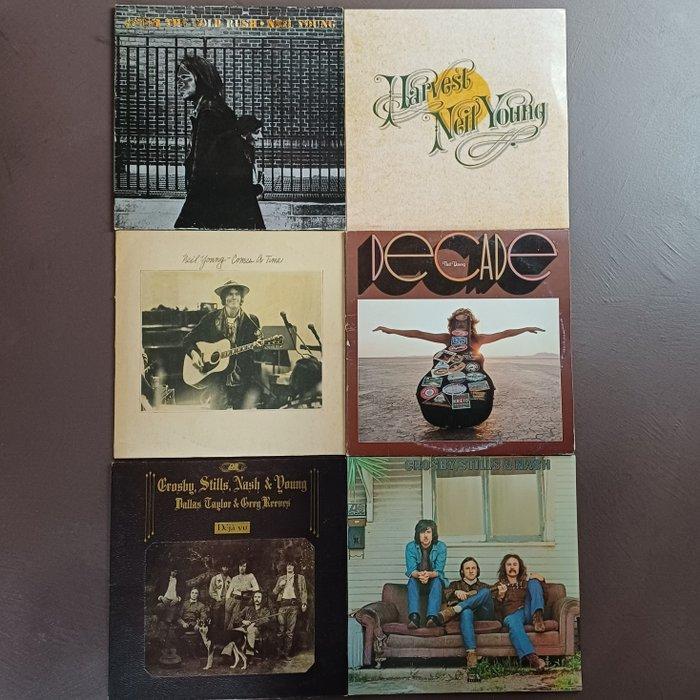 Neil Young, Crosby, Stills, Nash & Young - 6 Original, Cd's en Dvd's, Vinyl Singles