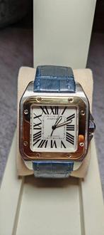 Cartier - Santos 100 - W20072X7 - Unisex - 2010-2020, Sieraden, Tassen en Uiterlijk, Horloges | Heren, Nieuw
