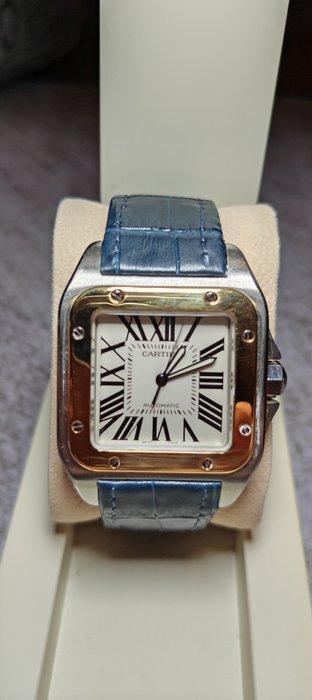 Cartier - Santos 100 - W20072X7 - Unisex - 2010-2020 beschikbaar voor biedingen