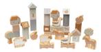 Jollein Farm Houten Blokkenset 712-603-67021, Kinderen en Baby's, Speelgoed | Houten speelgoed, Verzenden, Nieuw
