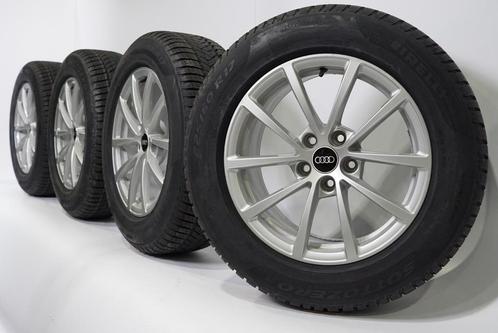Audi A6 S6 4K 17 inch velgen + Winterbanden Pirelli NIEUW Or, Auto-onderdelen, Banden en Velgen, Velg(en), Gebruikt, 17 inch, Winterbanden