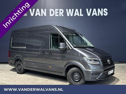 Volkswagen Crafter 2.0 TDI 177pk L3H3 L2H2 Inrichting Euro6, Auto's, Bestelauto's, Handgeschakeld, Diesel, Zilver of Grijs, Volkswagen