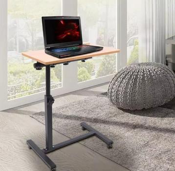 Laptopbureau met wielen – verstelbaar en kantelbaar blad beschikbaar voor biedingen