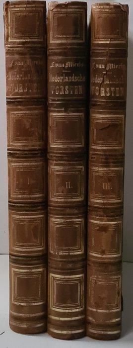 Frans van Mieris - Histori der Nederlandsche vorsten - 3 dln, Antiek en Kunst, Antiek | Boeken en Bijbels